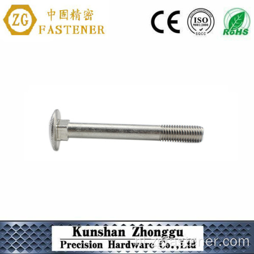 Hot Dompleed Gegalvanised Carriage Bolts M3